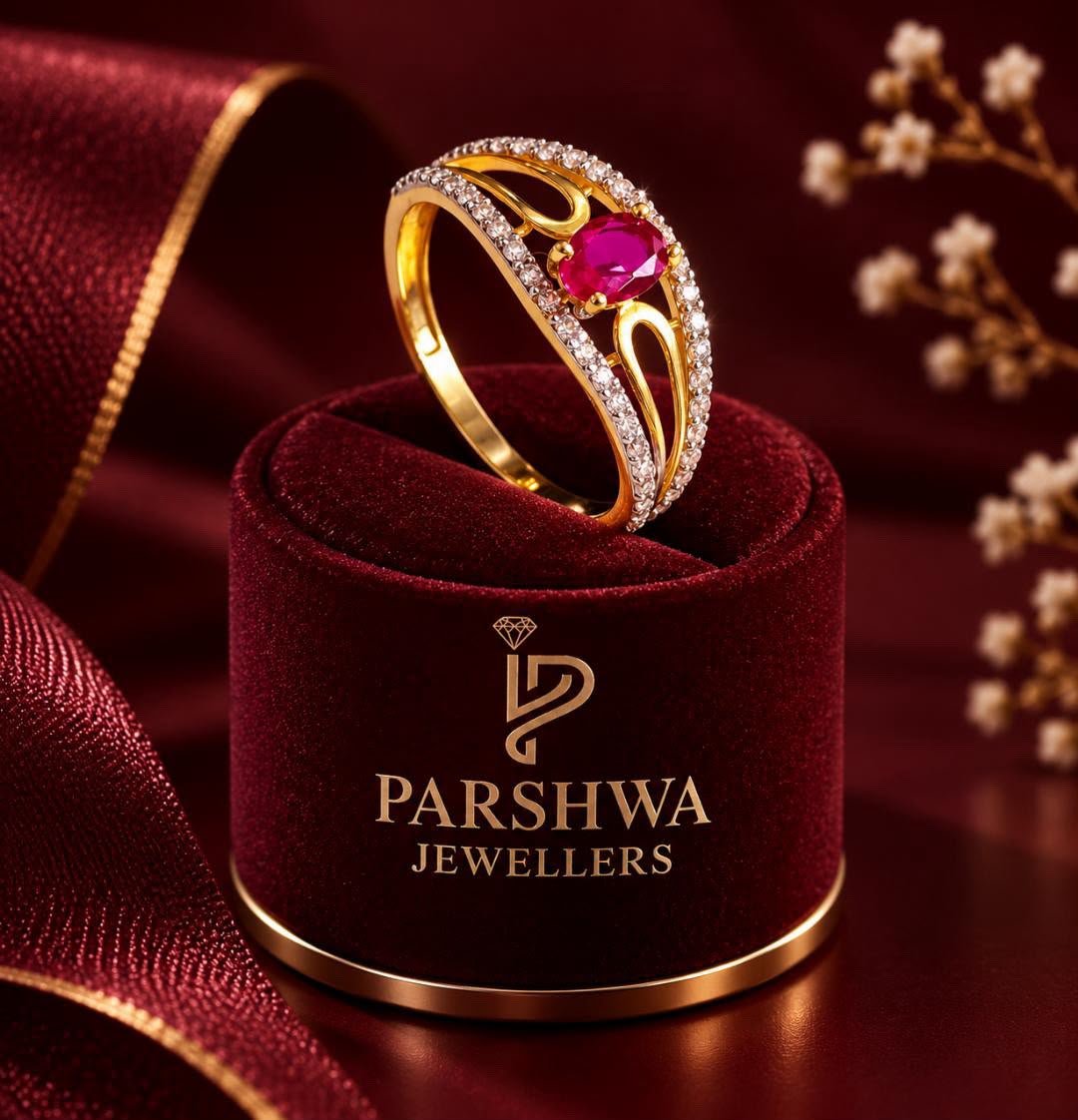 Sparkling Heart Ring