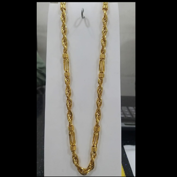 916 22 carat fancy gents chain by 