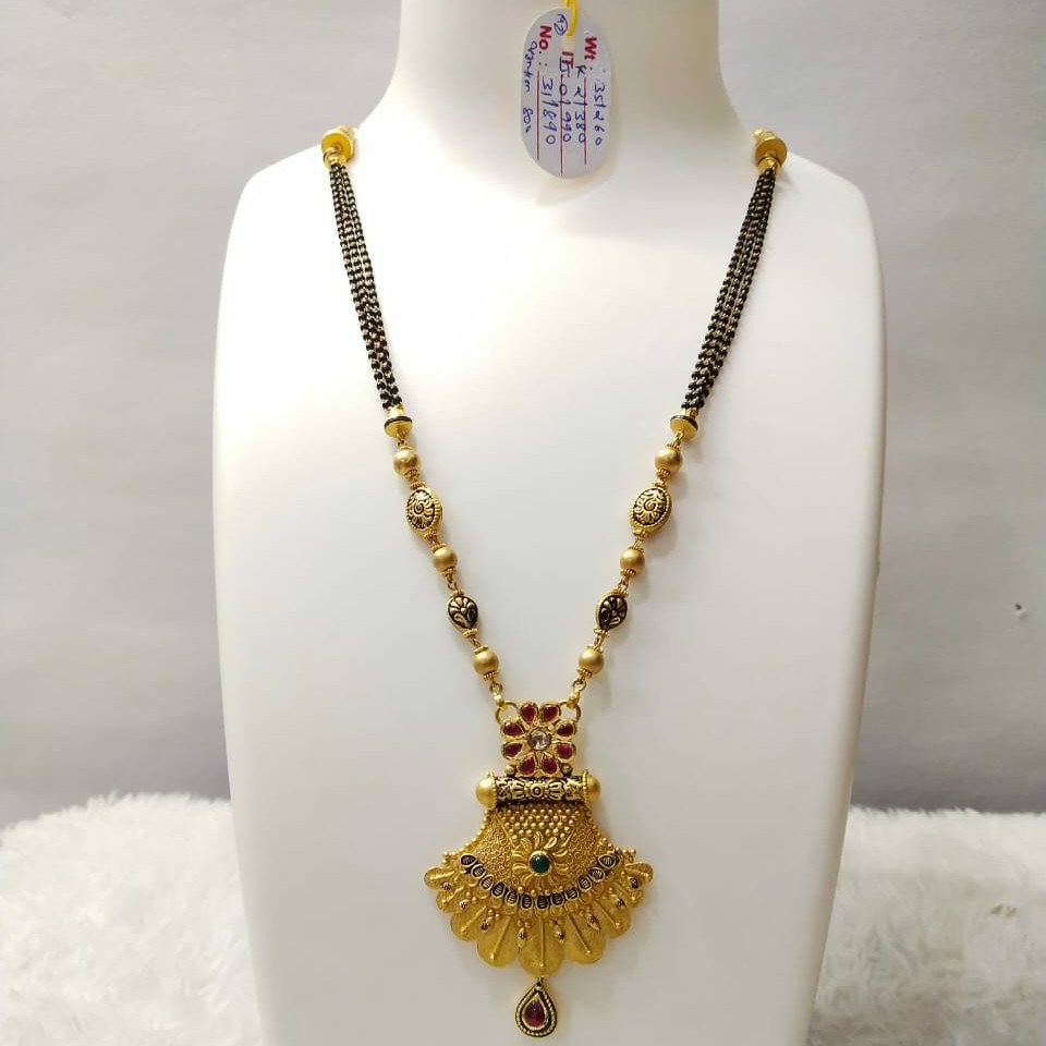 antique mangalsutra 916 22 carat