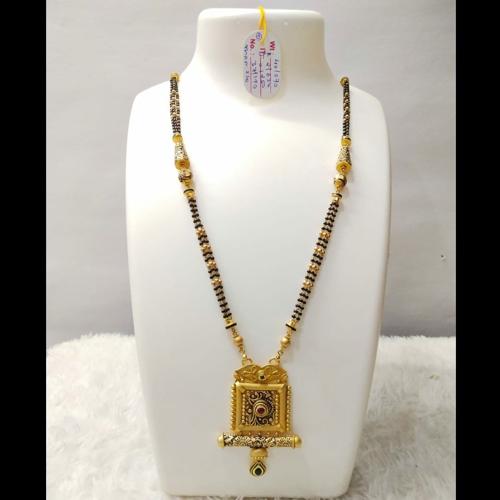 22 carat 916 antique fancy mangalsutra